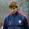Llorente entrenando en Lezama