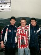 Amancio con Urrutia y Lasa