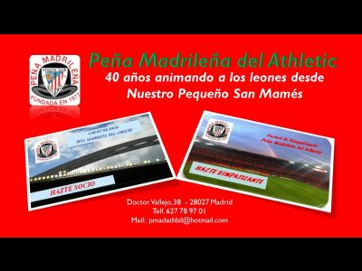 Peña Madrileña - 40 años animando al Athletic en Madrid