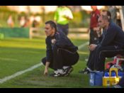 un entrenador