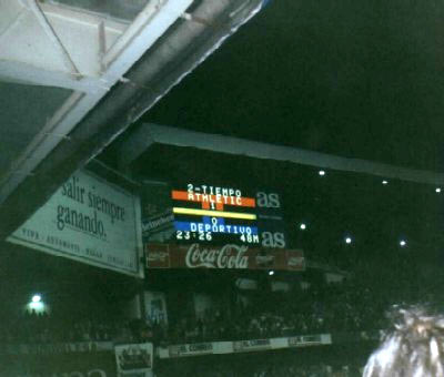 Marcador Ath-Depor 96-97 Clasificación UEFA