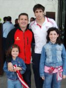 mis niñas,javi y yo