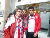 CON EL ATHLETIC EN ZARAGOZA