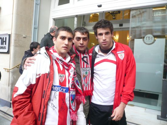 CON EL ATHLETIC EN ZARAGOZA