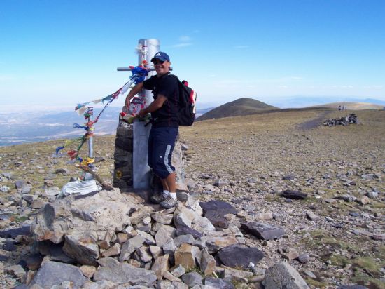 en lo mas alto del moncayo