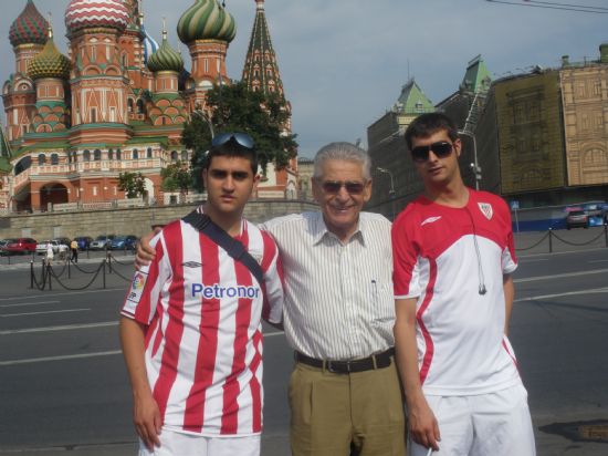 AITOR, RAFA E IÑAKI EN RUSIA