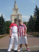 IÑAKI Y AITOR PASEANDO POR MOSCU