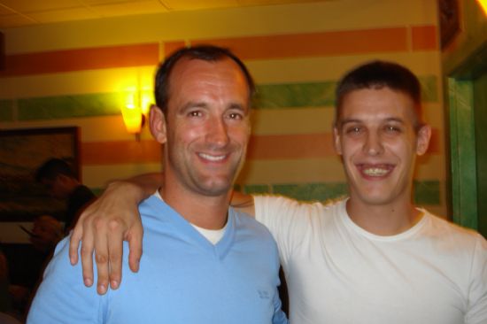 Joseba Etxeberria y jose
