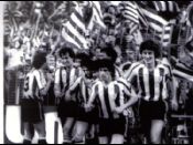 Celebrando el gol de Endika