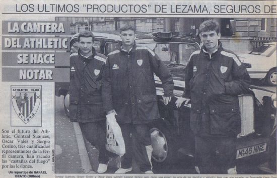 El ATHLETIC en Newcastle 1994
