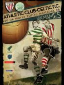 Cartel Athletic Club vs Celtic de glasgow