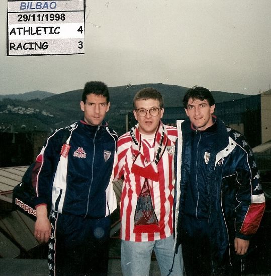Amancio con Urrutia y Lasa