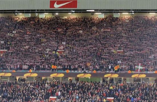 No es San Mamés es Old Trafford 