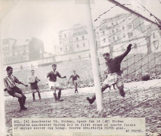 Athletic Club vs Manchester United - European Cup 1956-7
