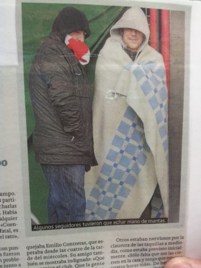 cola para el sporting