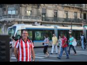Con el Athletic, en Grenoble