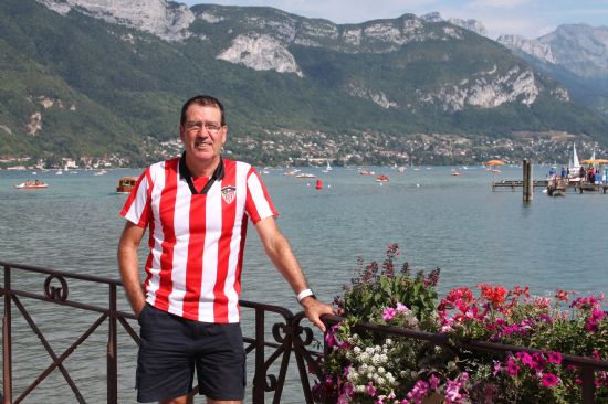 Con el Athletic en ANNECY (FRANCE)