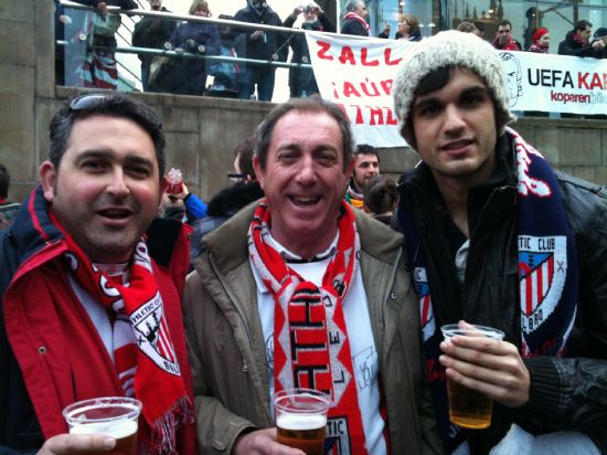 Peña Athletic Club de Yéchar (Murcia) en Manchester!