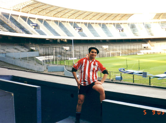 Satanas y el estadio de Racing