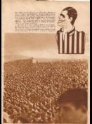 Artículo de dos páginas de 1963 contra el R Madrid en San Mamés