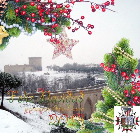 Desde Arévalo. Os deseamos Feliz Navidad