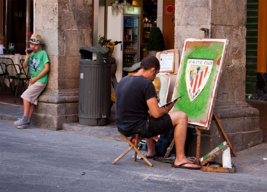 pintando