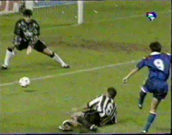 Gol del kuko Ziganga al Newcastle  1/11/1994