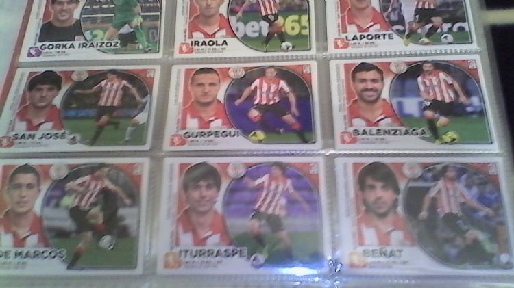 Athletic: Cromos ediciones este 2014-15 bat
