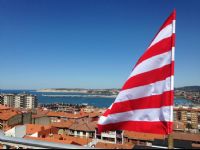 Bandera puesta