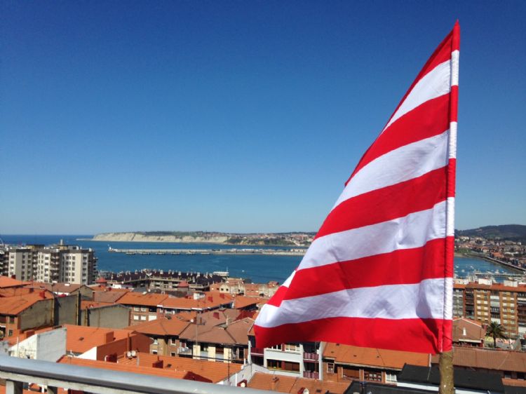 Bandera puesta