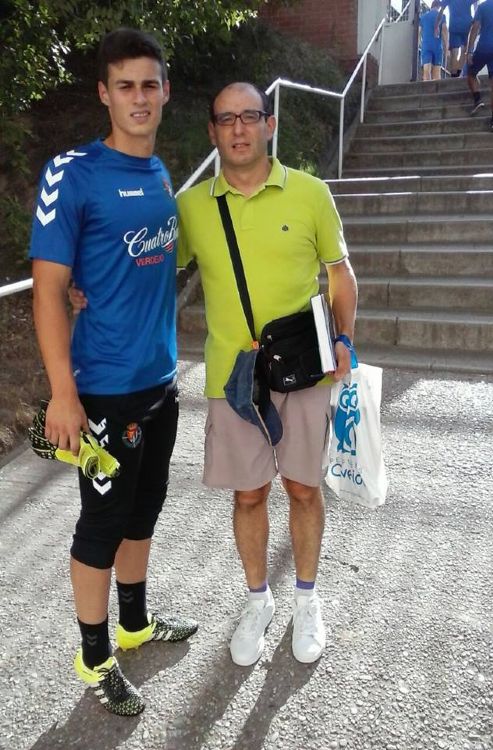Con Kepa Arrizabalaga