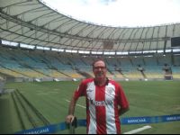 En Maracaná, y cómo no, con la camiseta del Athletic