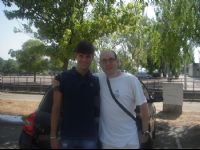 Con Markel Etxebarria