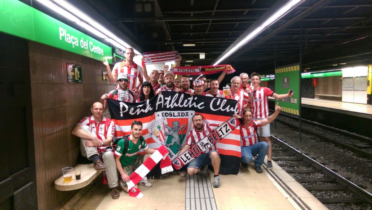 Peña Athletic Club Koslada en la final de Kopa 2015