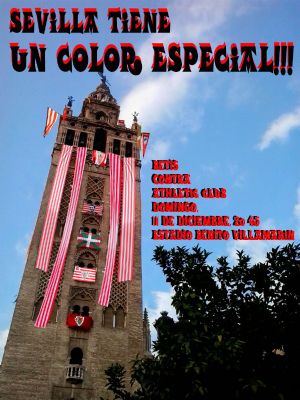 Cartel partido Betis vs Athletic Club