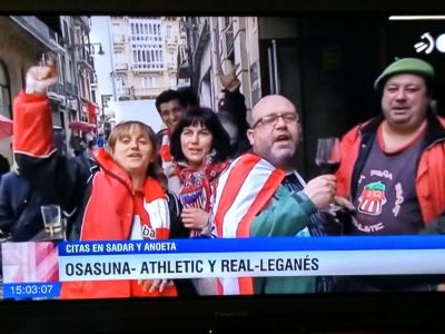 Iruña. Osasuna - Athletic