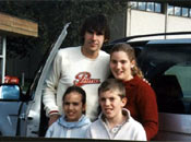 Mis hijas con Karanka