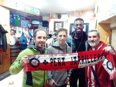 Inauguración Peña Iñaki Williams Kabiezes