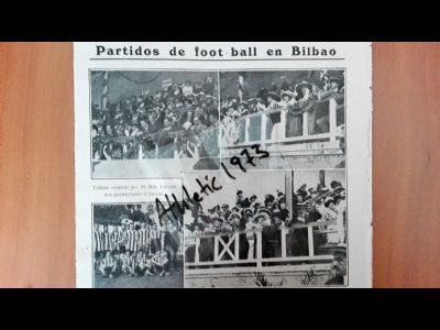 Triangular inauguración de San Mamés 23-08-1913