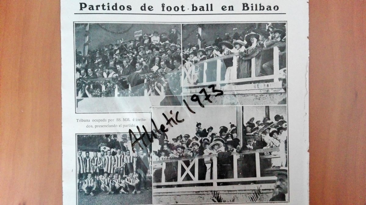 Triangular inauguración de San Mamés 23-08-1913
