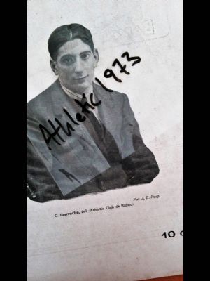 Cecilio Ibarreche, portero de nuestro Athletic Club 1915