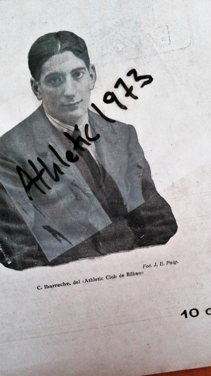 Cecilio Ibarreche, portero de nuestro Athletic Club 1915