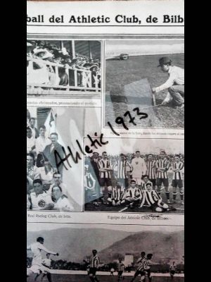 Inauguración San Mamés 21-08-1913 Athletic Club - Racing de Irún