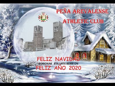 Peña Arevalense, os desea Feliz Navidad