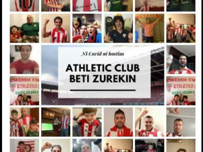 El Athletic siempre con la kuadrilla aunque sea telemáticamente