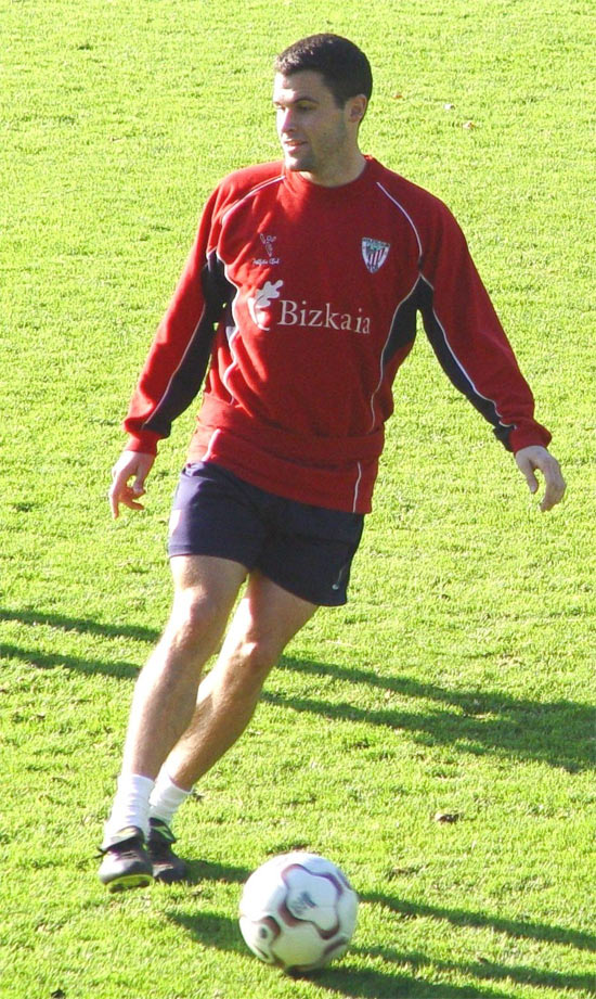 Pablo dando un pase estilo Laudrup