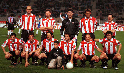 Alineación 97-98 contra el Espayol