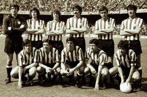 Alineación años 70