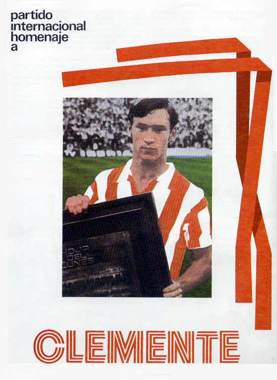 Cartel homenaje a Clemente.