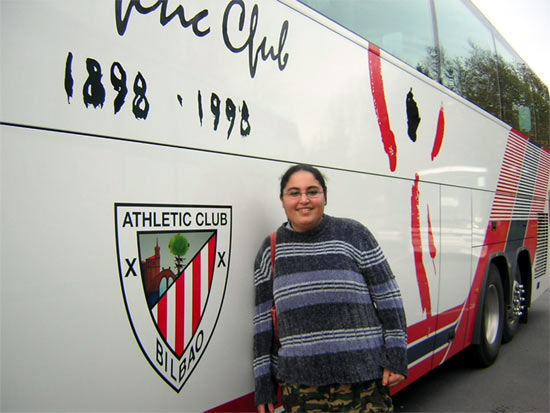 Imentxi en el bus!!!